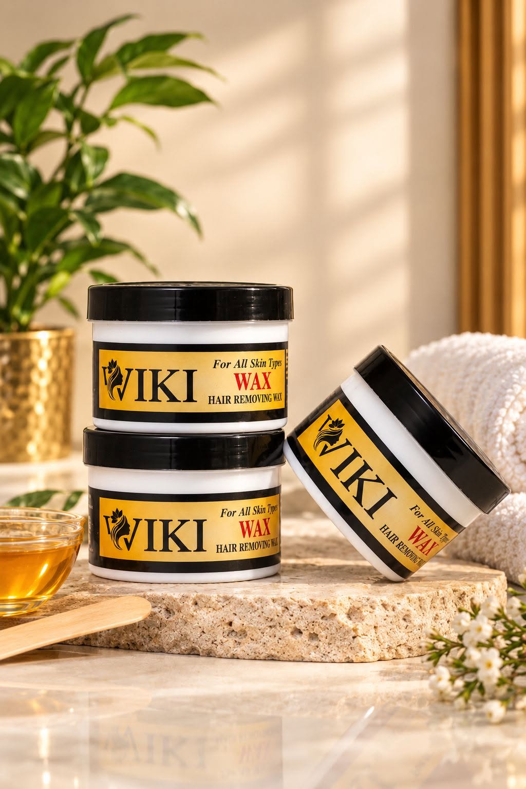 Wiki Special hair removing wax for smooth skin